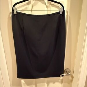Calvin Klein black suit skirt